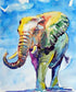 Elephant art - Paint with Diamonds